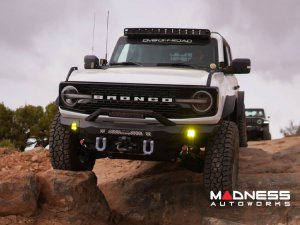 Ford Bronco Front Bumper - Winch Design - MTO V2 Series - DV8